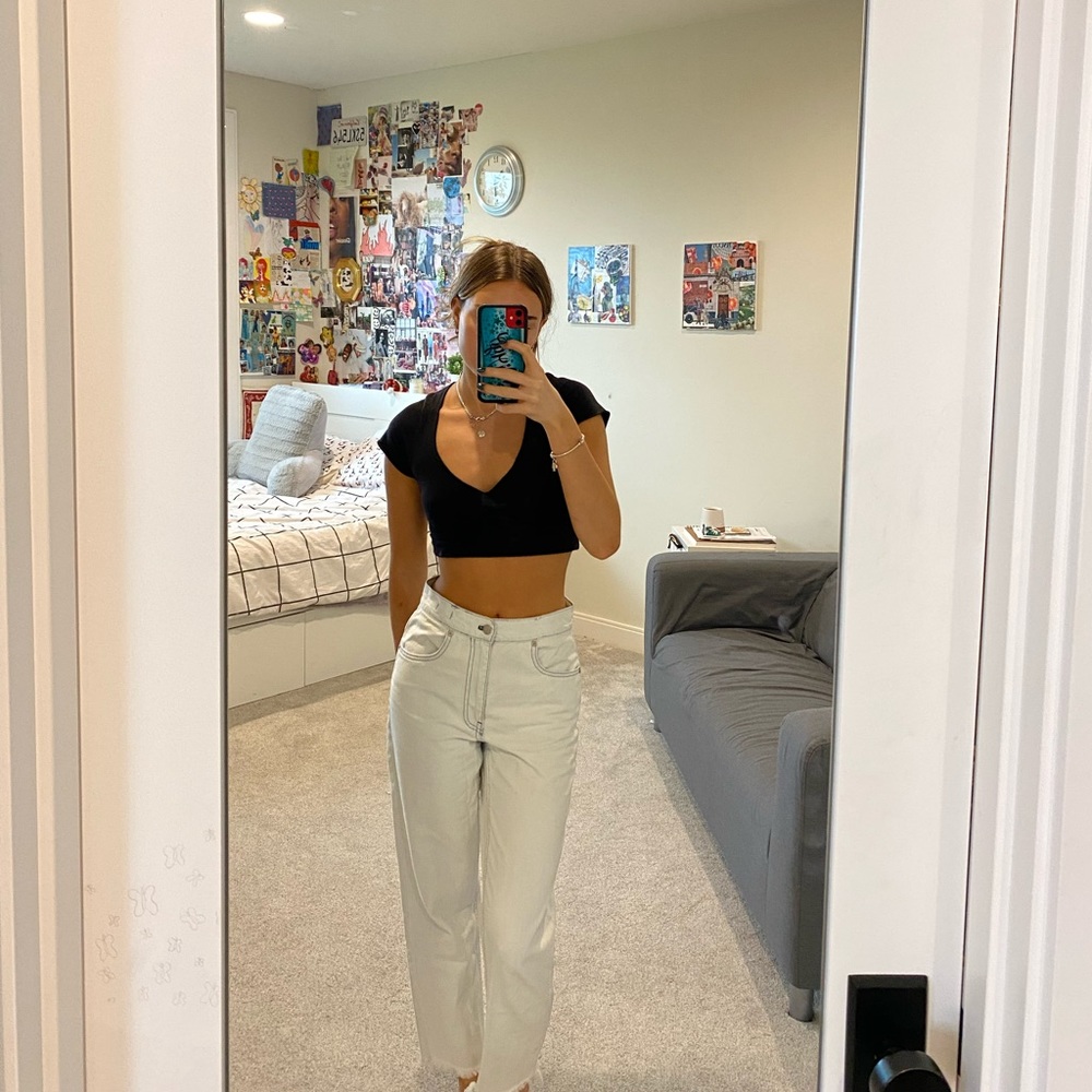 Madewell light wash jeans
